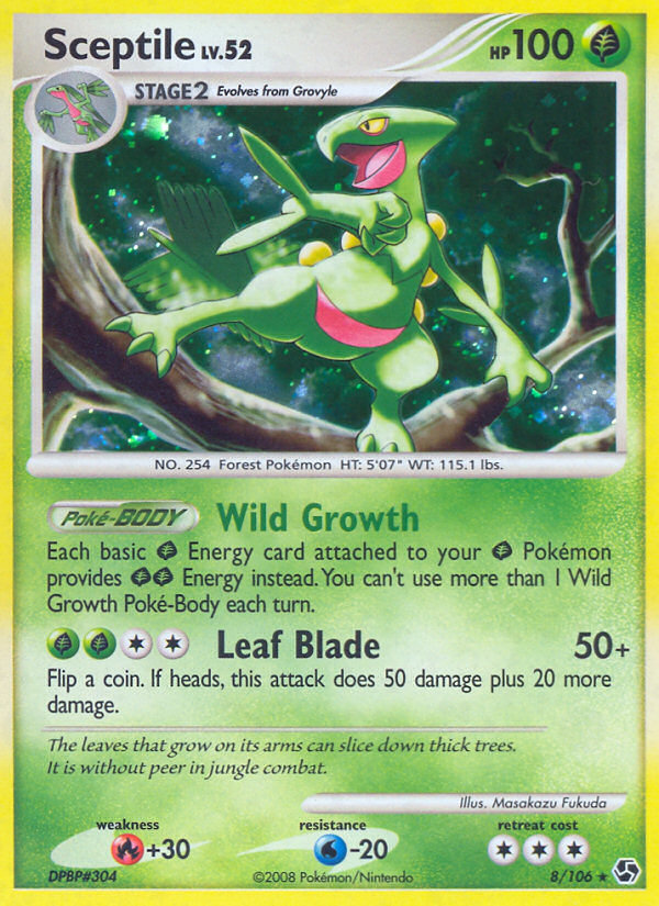 Sceptile (8/106) [Diamond & Pearl: Great Encounters] | Card Citadel