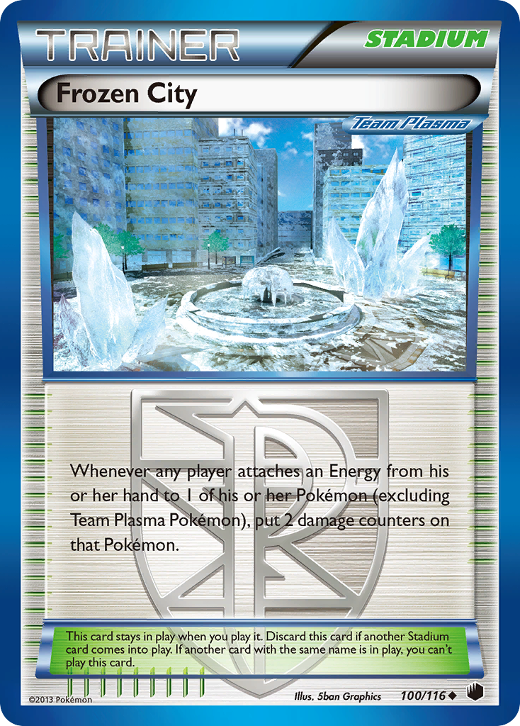 Frozen City (100/116) [Black & White: Plasma Freeze] | Card Citadel