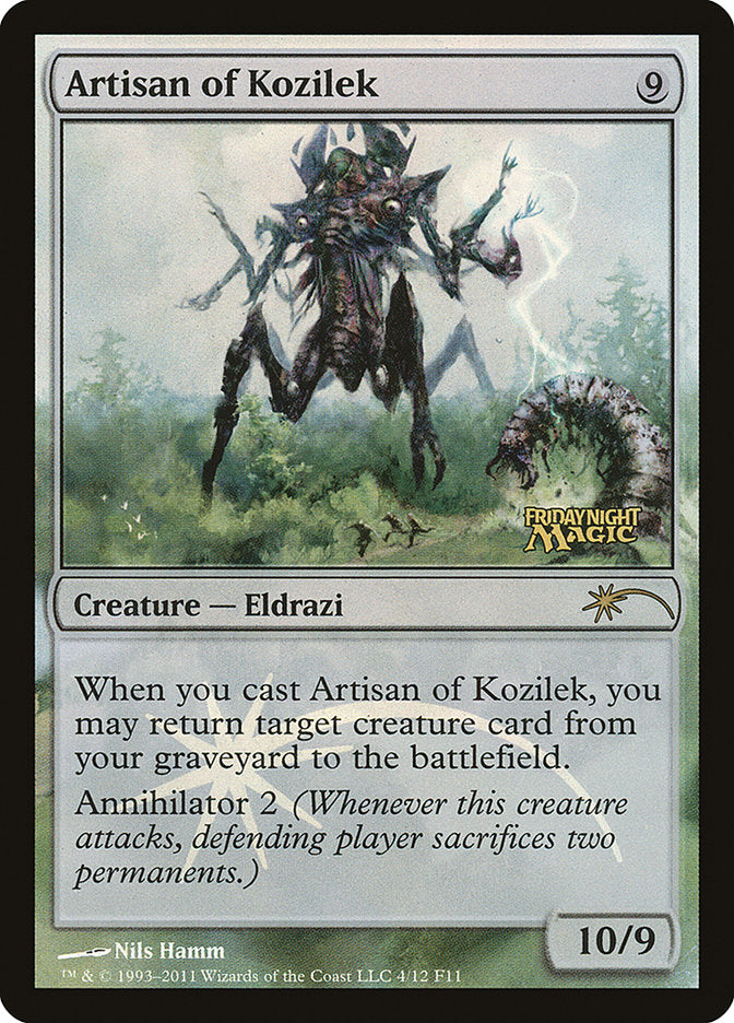 Artisan of Kozilek [Friday Night Magic 2011] | Card Citadel