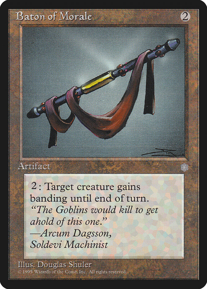 Baton of Morale [Ice Age] | Card Citadel