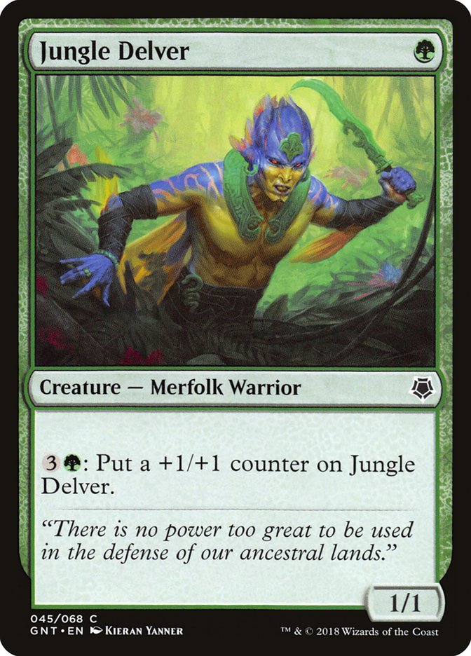 Jungle Delver [Game Night] | Card Citadel