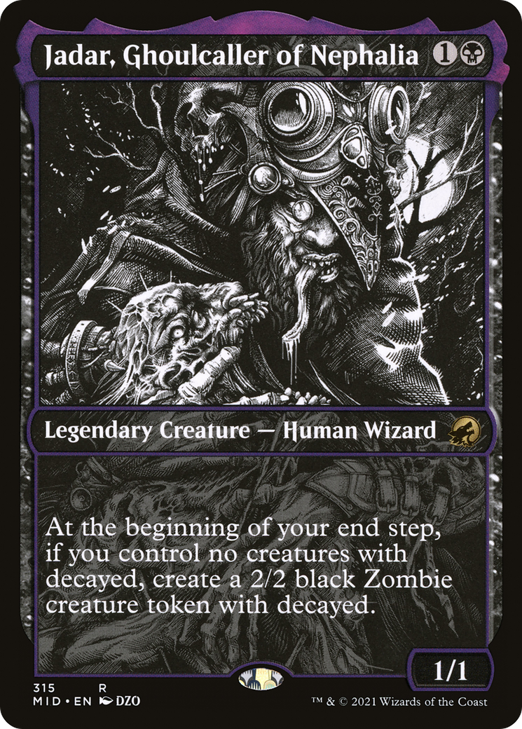 Jadar, Ghoulcaller of Nephalia (Showcase Eternal Night) [Innistrad: Midnight Hunt] | Card Citadel