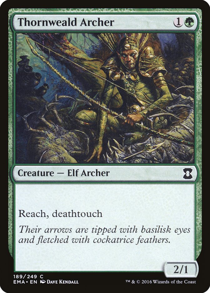 Thornweald Archer [Eternal Masters] | Card Citadel