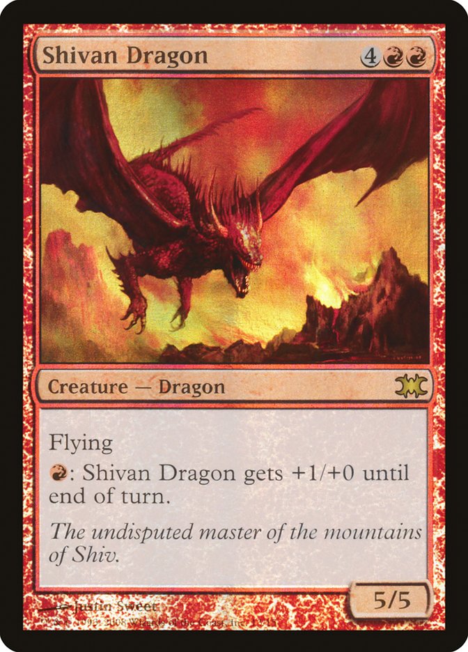 Shivan Dragon [From the Vault: Dragons] | Card Citadel