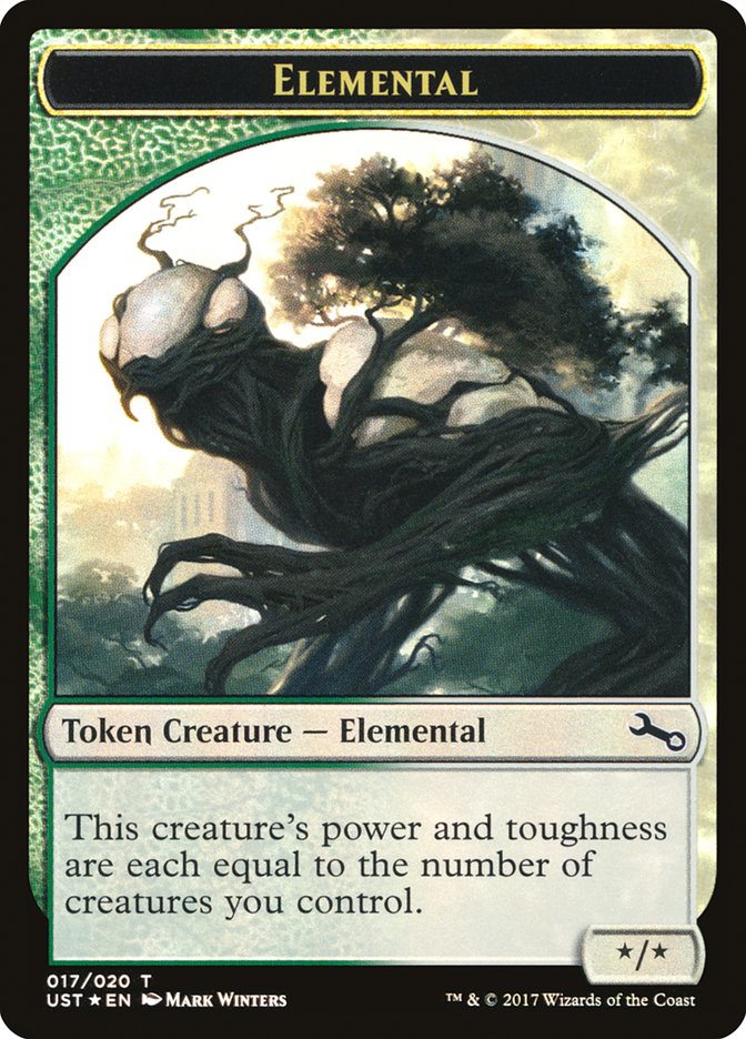Elemental // Elemental (017/020) [Unstable Tokens] | Card Citadel