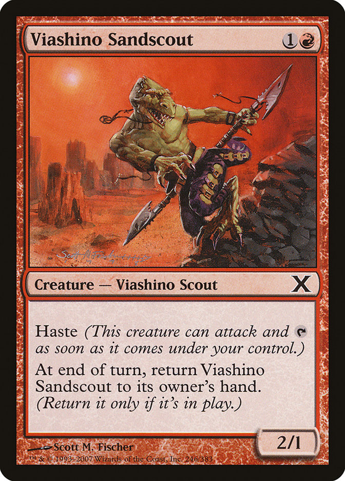 Viashino Sandscout [Tenth Edition] | Card Citadel