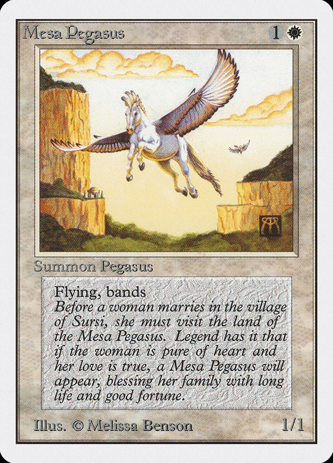 Mesa Pegasus [Unlimited Edition] | Card Citadel
