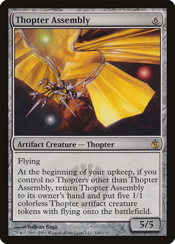 Thopter Assembly [Mirrodin Besieged] | Card Citadel