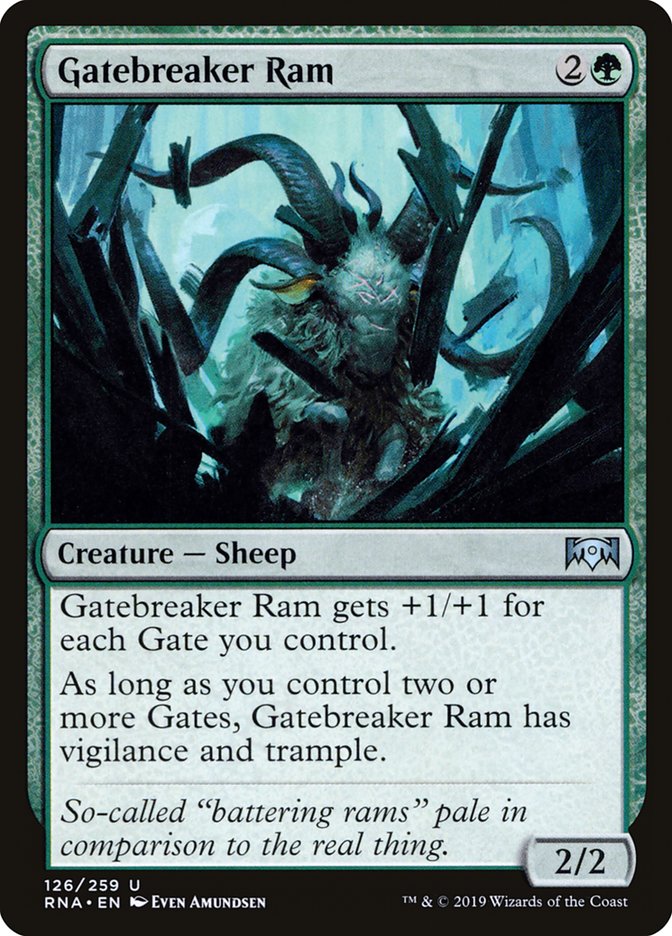 Gatebreaker Ram [Ravnica Allegiance] | Card Citadel