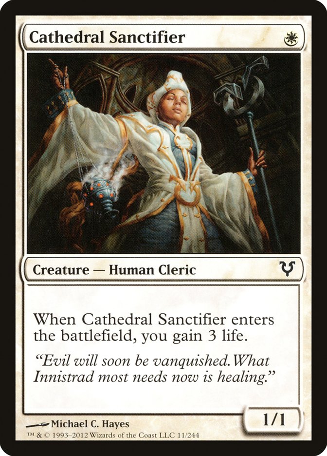 Cathedral Sanctifier [Avacyn Restored] | Card Citadel