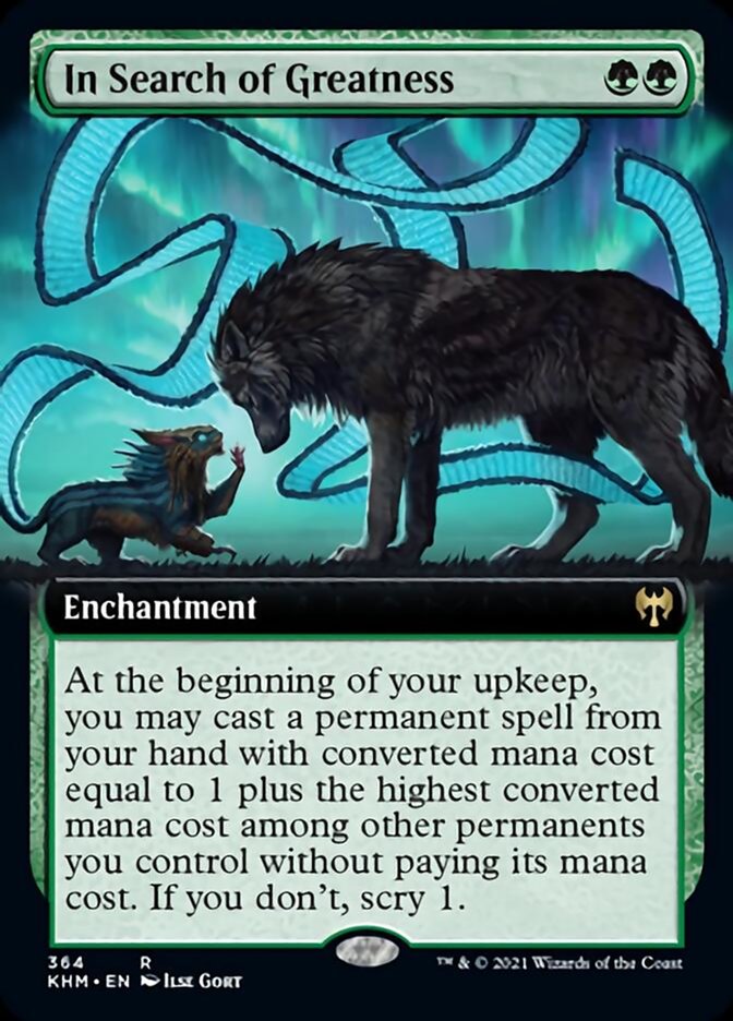 In Search of Greatness (Extended Art) [Kaldheim] | Card Citadel