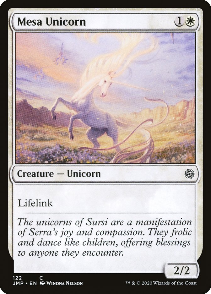 Mesa Unicorn [Jumpstart] | Card Citadel