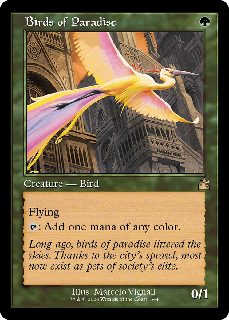 Birds of Paradise (Retro) [Ravnica Remastered] | Card Citadel