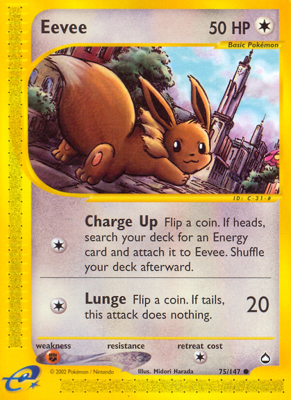 Eevee (75/147) [Aquapolis] | Card Citadel