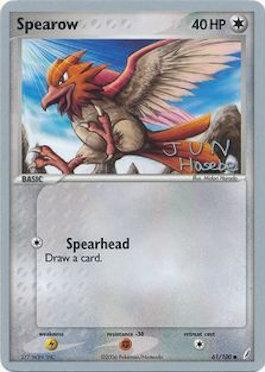 Spearow (61/100) (Flyvees - Jun Hasebe) [World Championships 2007] | Card Citadel