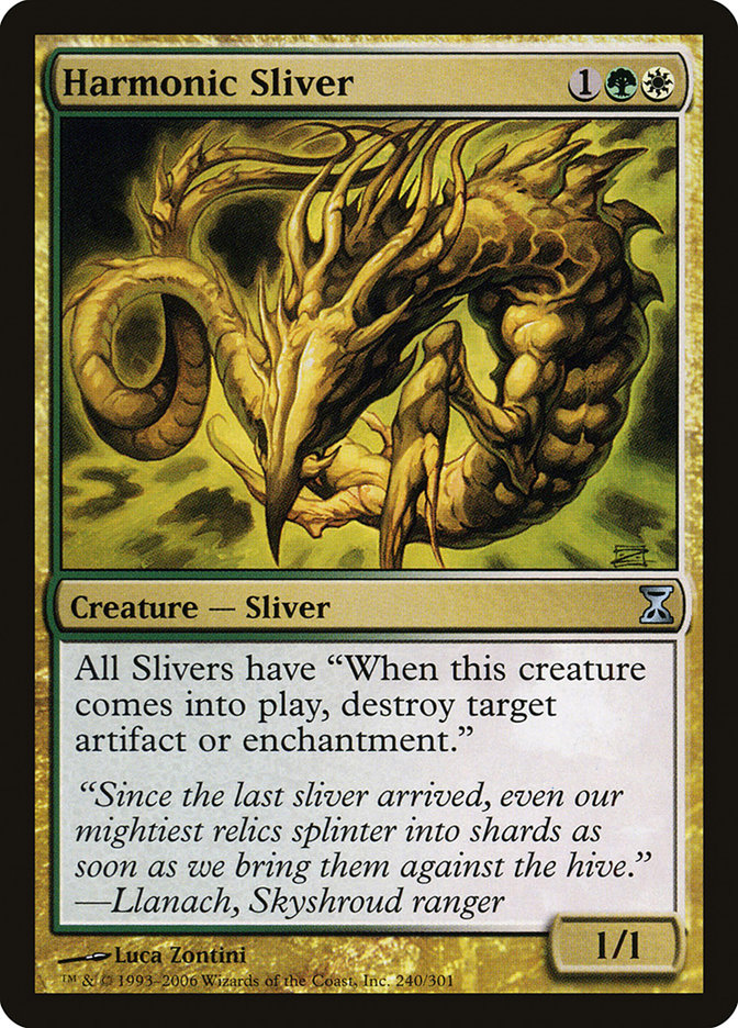 Harmonic Sliver [Time Spiral] | Card Citadel