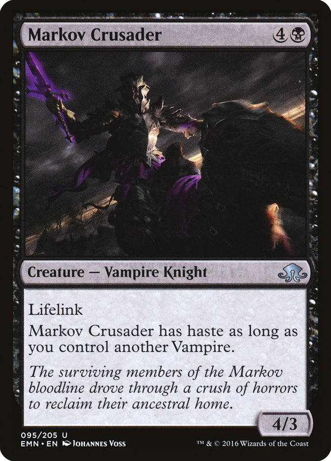 Markov Crusader [Eldritch Moon] | Card Citadel