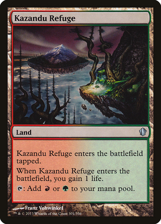 Kazandu Refuge [Commander 2013] | Card Citadel