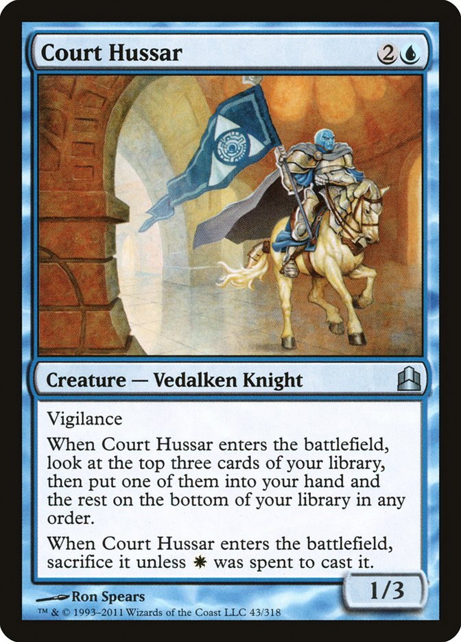 Court Hussar [Commander 2011] | Card Citadel
