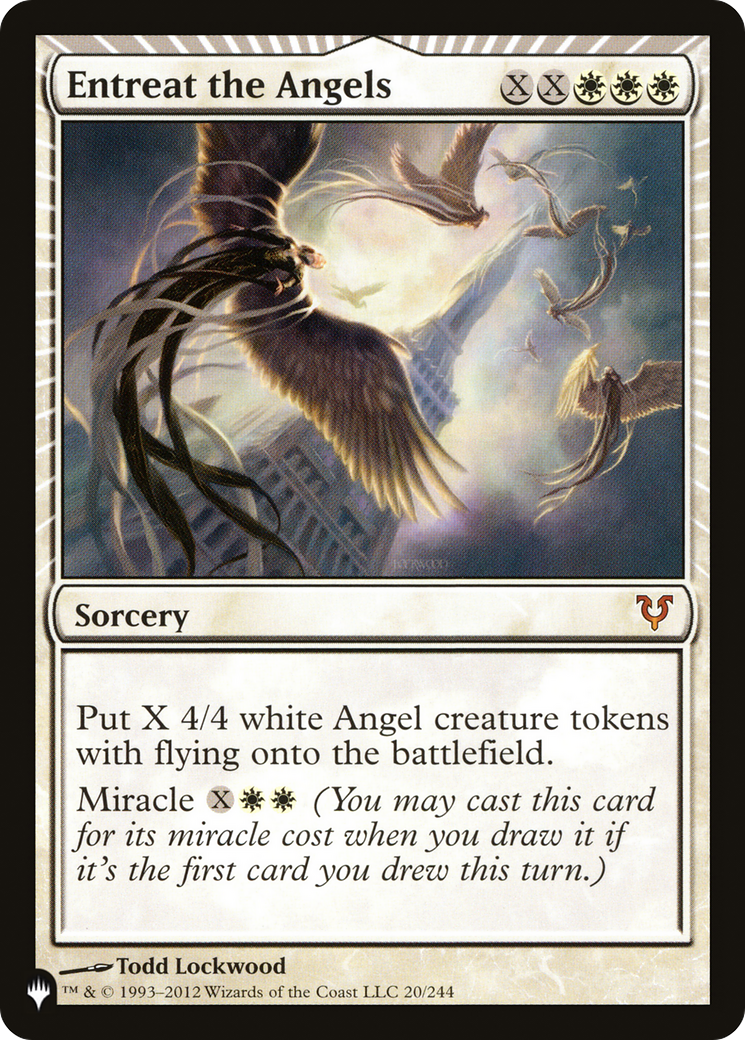 Entreat the Angels [Secret Lair: Angels] | Card Citadel