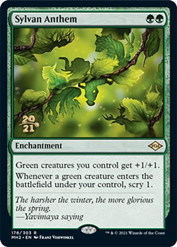 Sylvan Anthem [Modern Horizons 2 Prerelease Promos] | Card Citadel