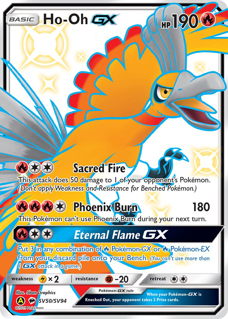 Ho-Oh GX (SV50/SV94) [Sun & Moon: Hidden Fates - Shiny Vault] | Card Citadel