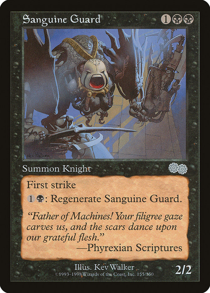 Sanguine Guard [Urza's Saga] | Card Citadel