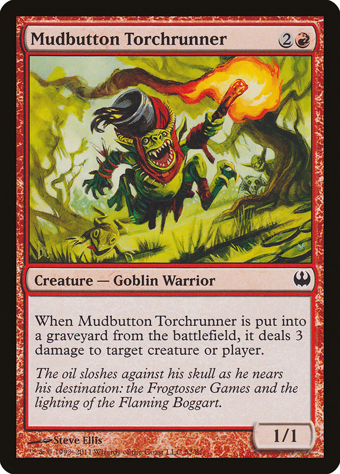Mudbutton Torchrunner [Duel Decks: Knights vs. Dragons] | Card Citadel