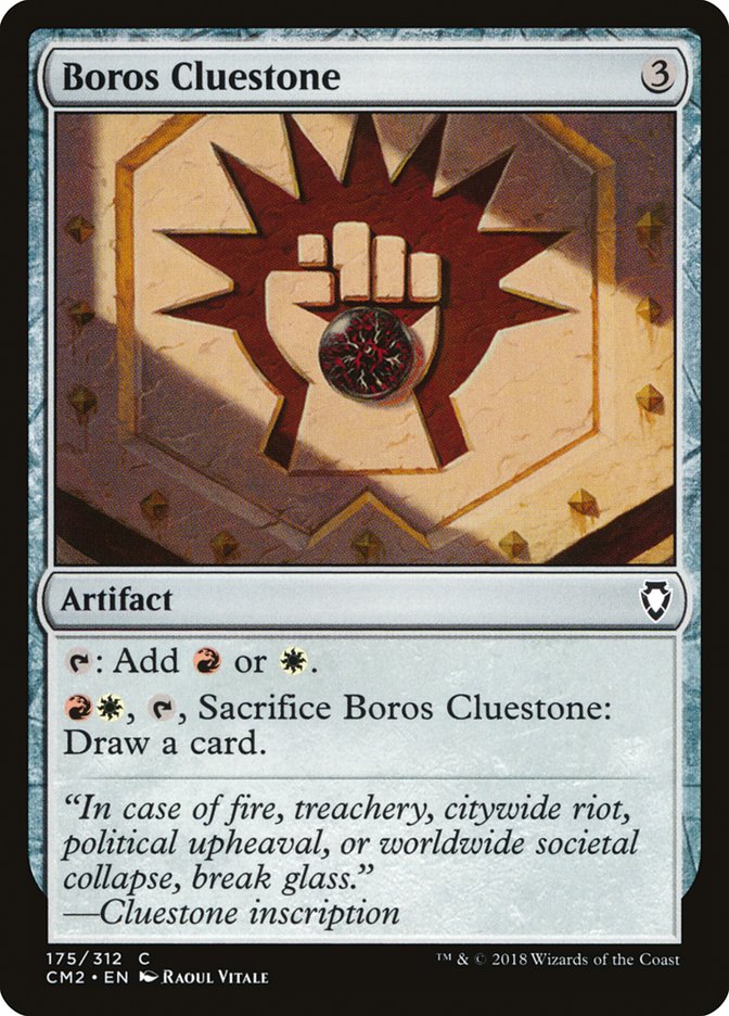 Boros Cluestone [Commander Anthology Volume II] | Card Citadel