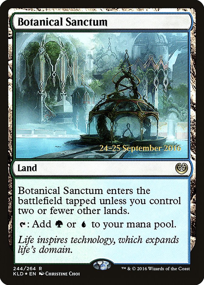 Botanical Sanctum [Kaladesh Promos] | Card Citadel