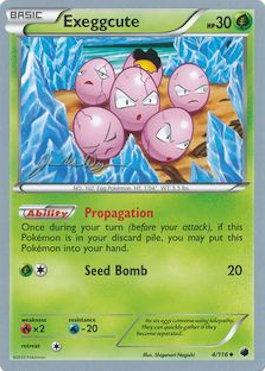 Exeggcute (4/116) (HonorStoise - Jacob Van Wagner) [World Championships 2015] | Card Citadel