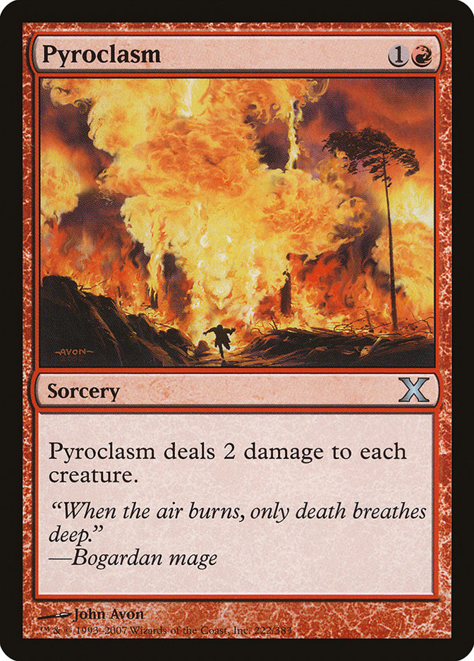 Pyroclasm [Tenth Edition] | Card Citadel