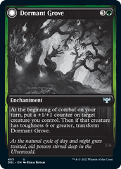 Dormant Grove // Gnarled Grovestrider [Innistrad: Double Feature] | Card Citadel