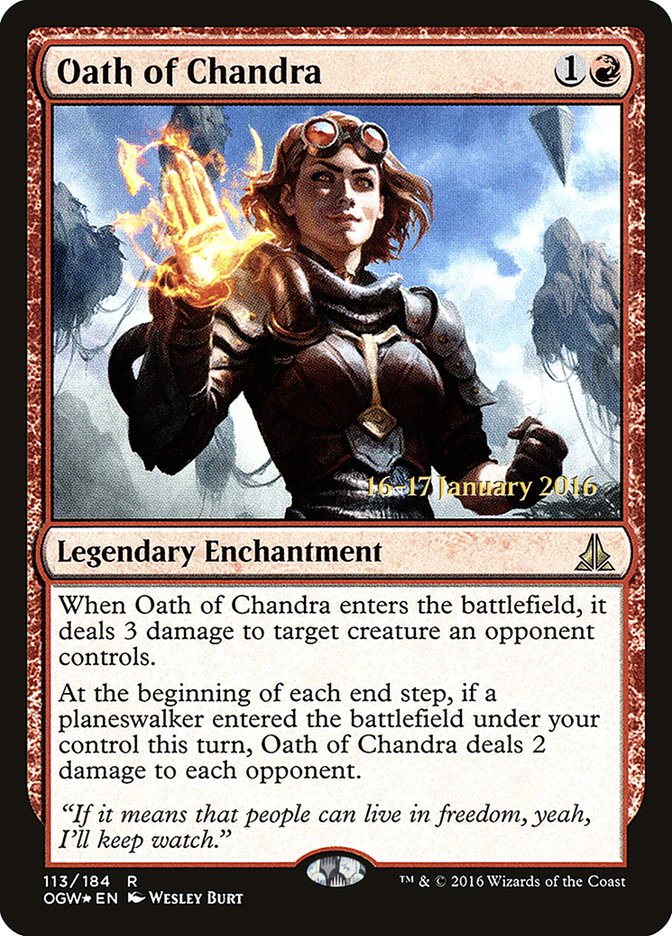 Oath of Chandra [Oath of the Gatewatch Promos] | Card Citadel