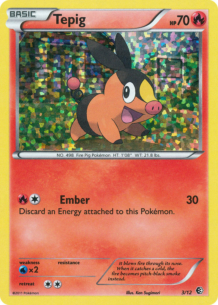 Tepig (3/12) [McDonald's Promos: 2011 Collection] | Card Citadel