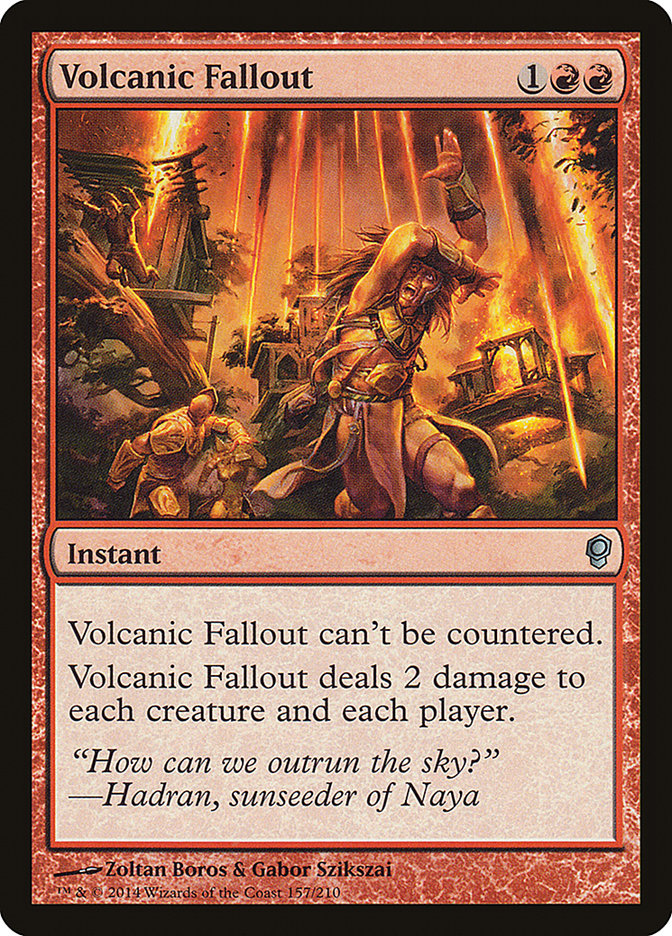 Volcanic Fallout [Conspiracy] | Card Citadel