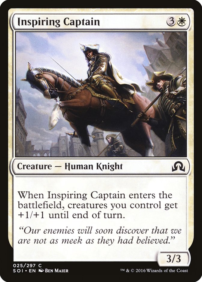 Inspiring Captain [Shadows over Innistrad] | Card Citadel