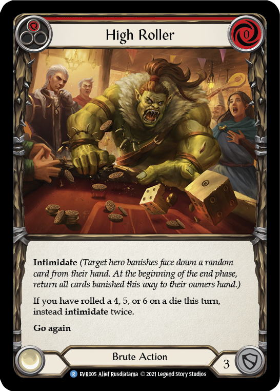 High Roller (Red) [EVR005] (Everfest)  1st Edition Normal | Card Citadel