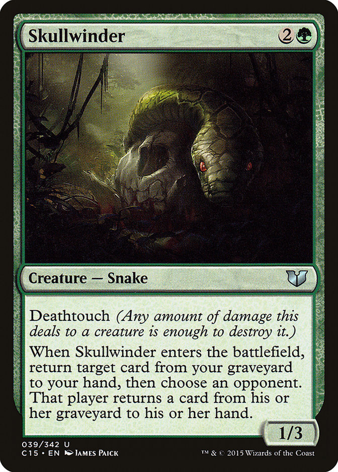 Skullwinder [Commander 2015] | Card Citadel