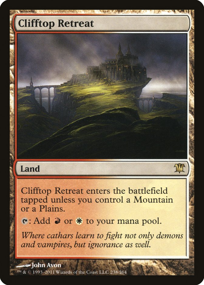 Clifftop Retreat [Innistrad] | Card Citadel