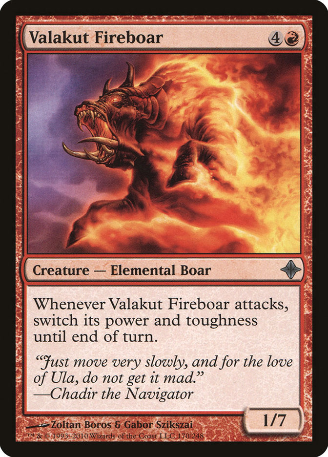 Valakut Fireboar [Rise of the Eldrazi] | Card Citadel