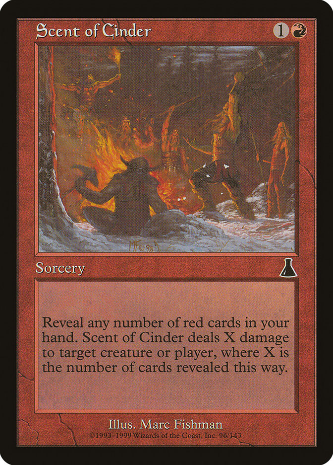 Scent of Cinder [Urza's Destiny] | Card Citadel
