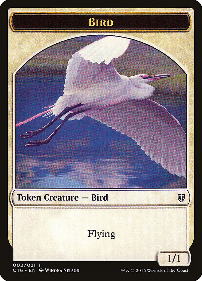 Bird (002/021) [Commander 2016 Tokens] | Card Citadel