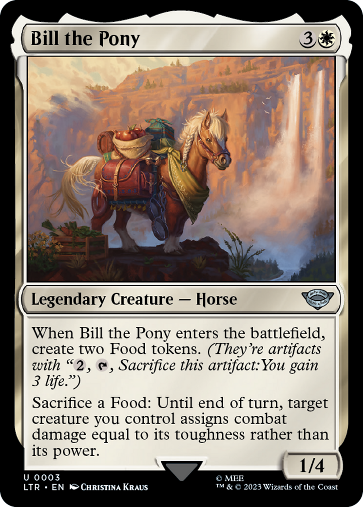 Bill the Pony [The Lord of the Rings: Tales of Middle-Earth] | Card Citadel