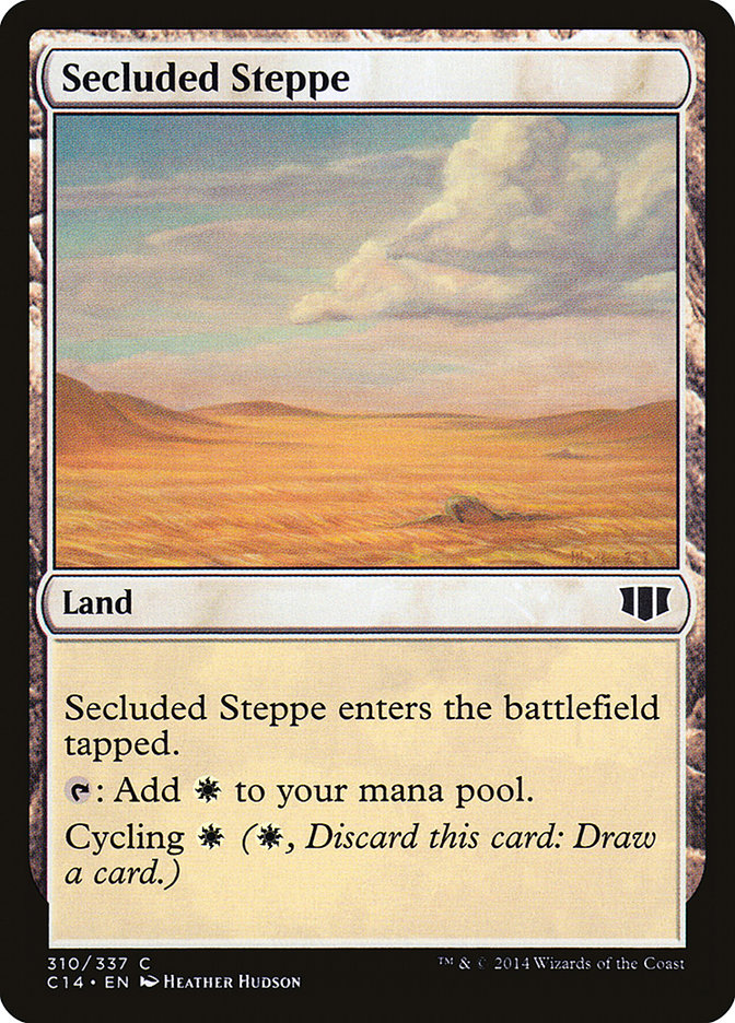 Secluded Steppe [Commander 2014] | Card Citadel