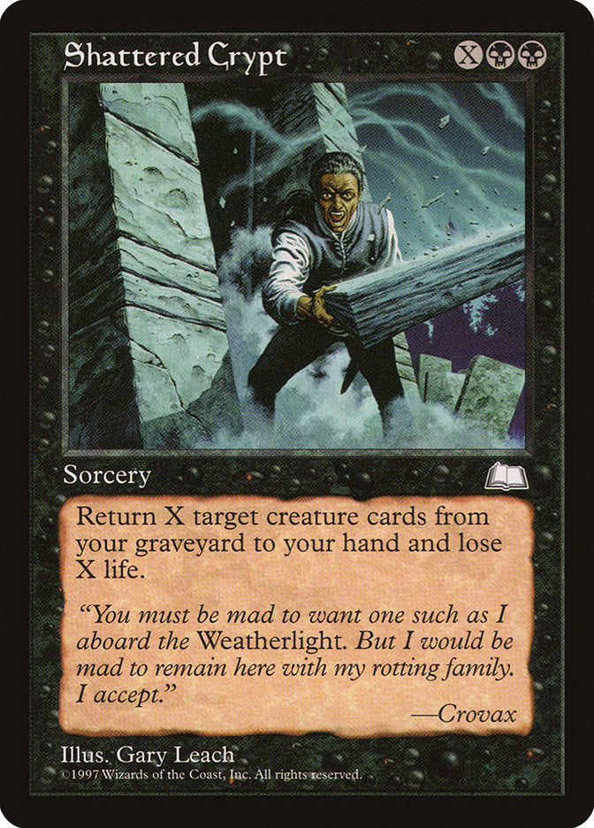 Shattered Crypt [Weatherlight] | Card Citadel