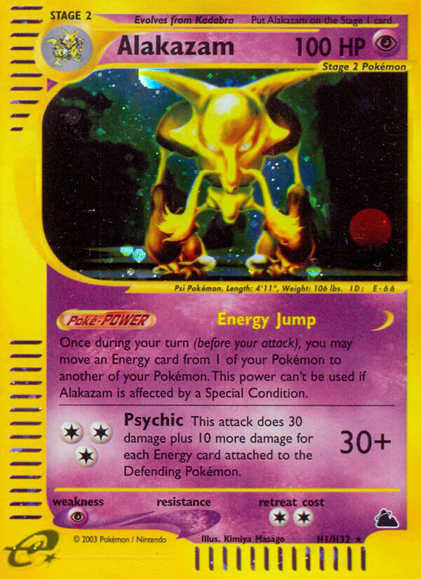 Alakazam (H1/H32) [Skyridge] | Card Citadel