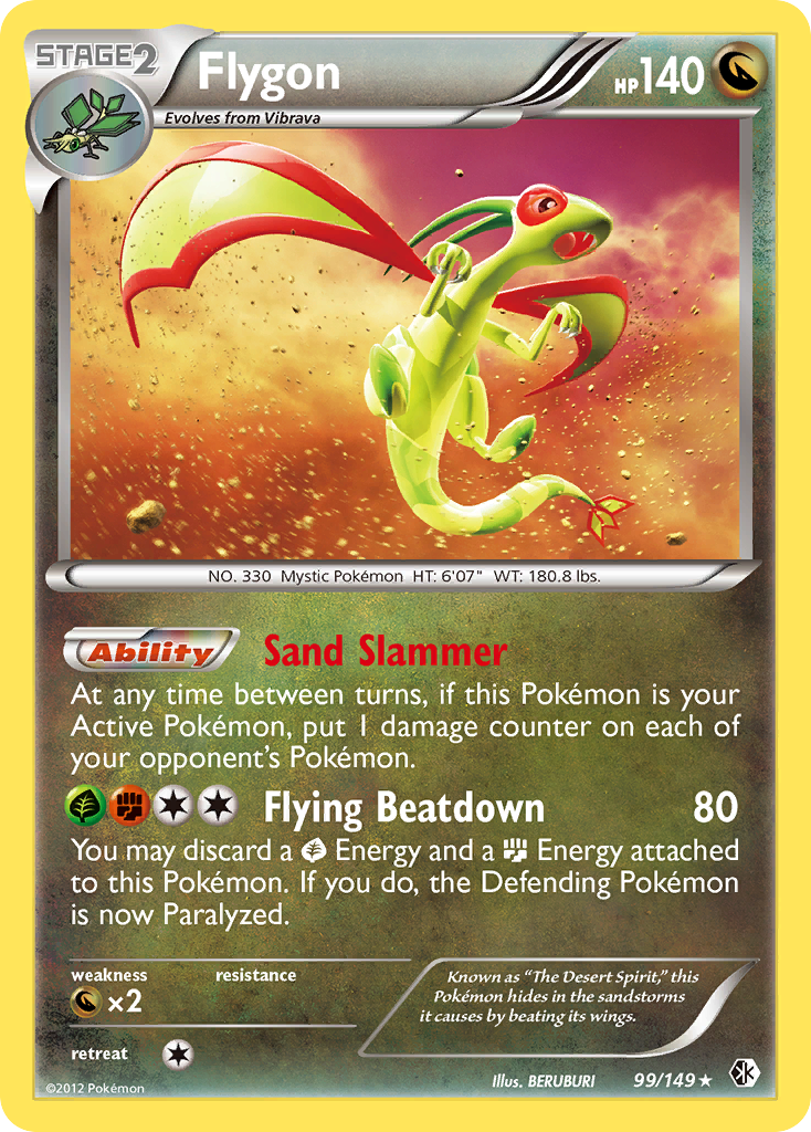 Flygon (99/149) [Black & White: Boundaries Crossed] | Card Citadel