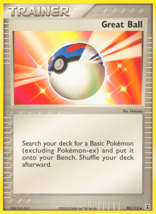 Great Ball (90/113) [EX: Delta Species] | Card Citadel