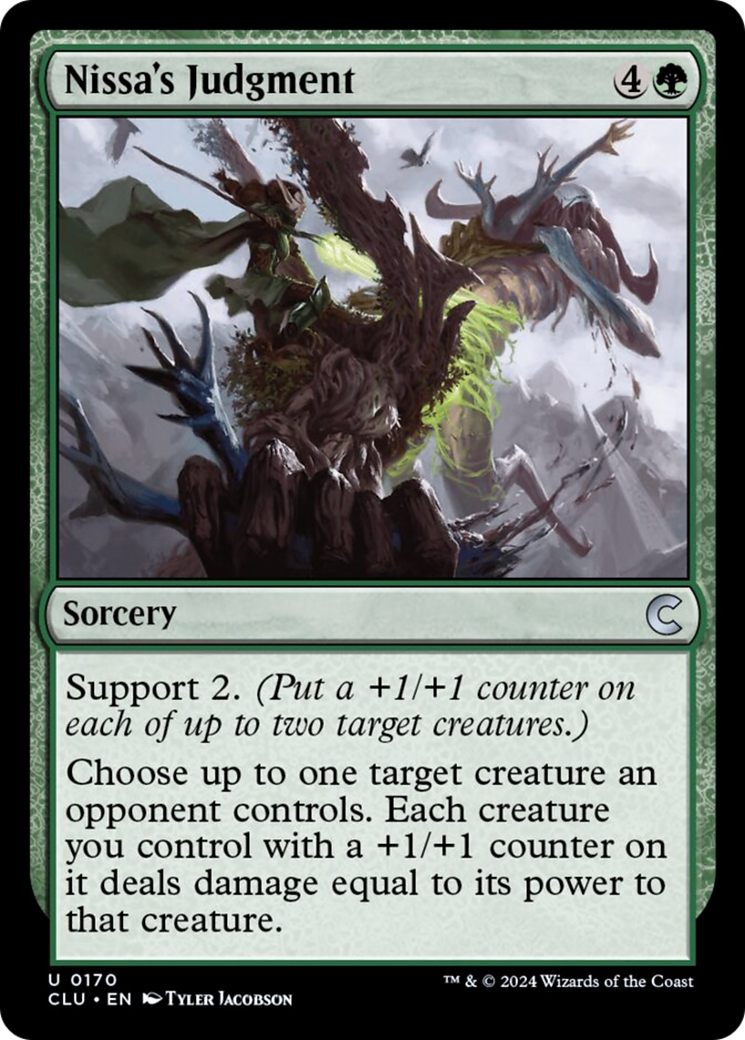 Nissa's Judgment [Ravnica: Clue Edition] | Card Citadel